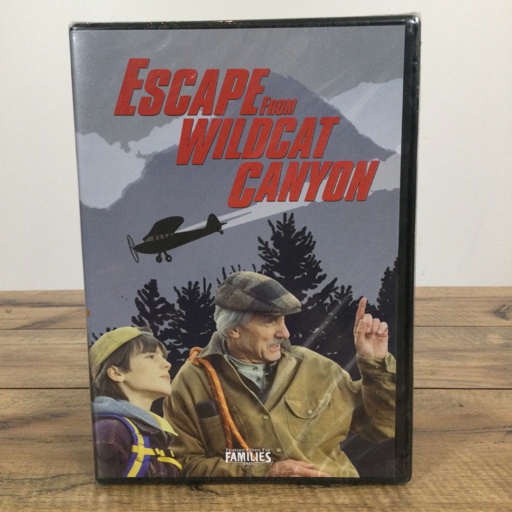 🆓 ADD ON 
DVD: Escape From Wildcat Canyon, Featuring Dennis Weaver